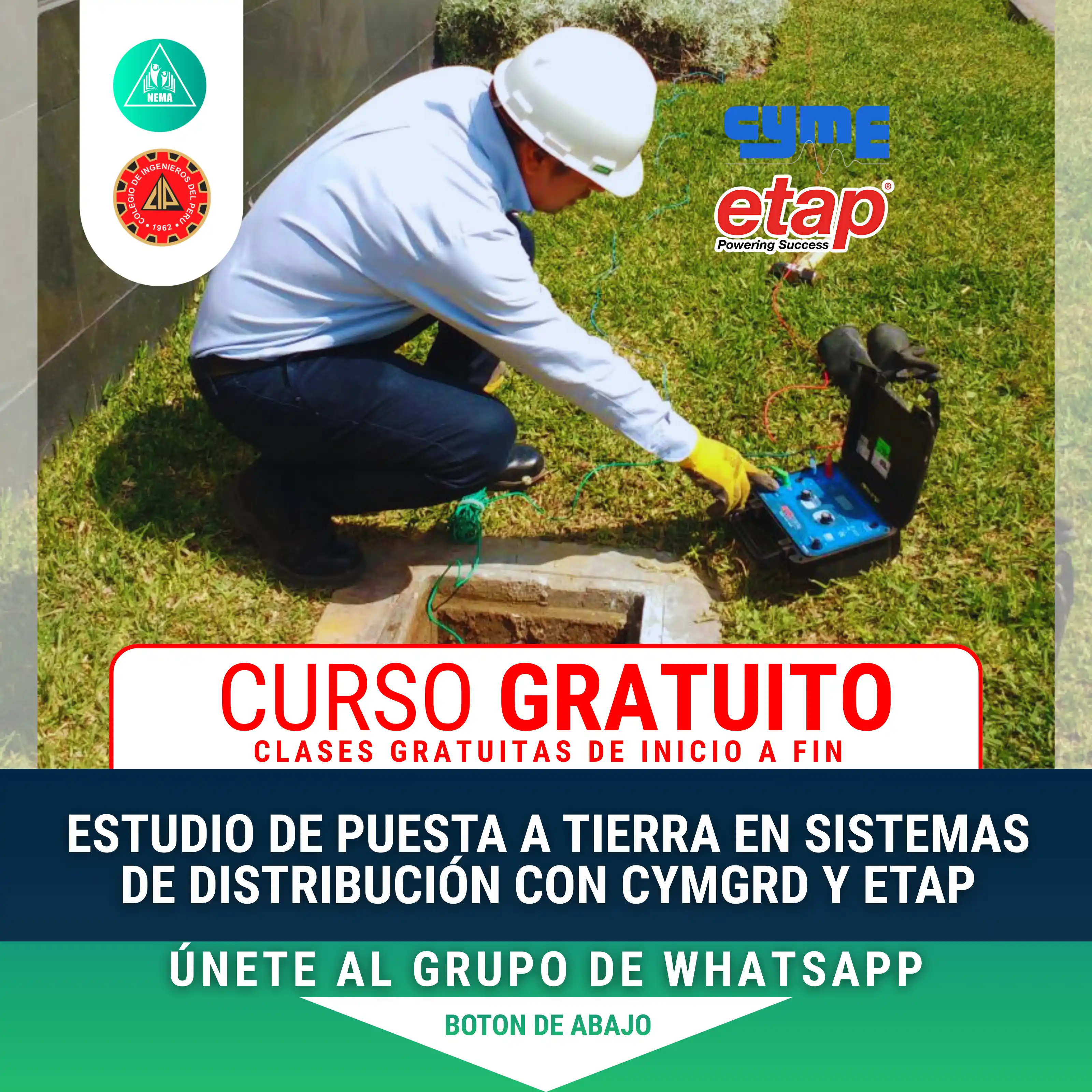 CURSO: ESTUDIO DE PUESTA A TIERRA EN SISTEMAS DE DISTRIBUCIÓN CON ...